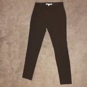 Black Veronica Beard Scuba Leggings